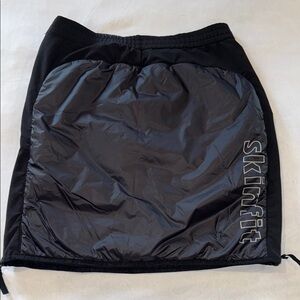 Skinfit Thermal Ski Skirt Women Black Knee-Length Athletic PrimaLoft Germany SzS